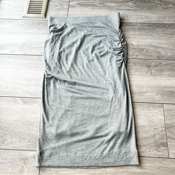 NWT Banana Republic Snitty Long So Full Length Ruched Jersey Skirt - Picture 13 of 16